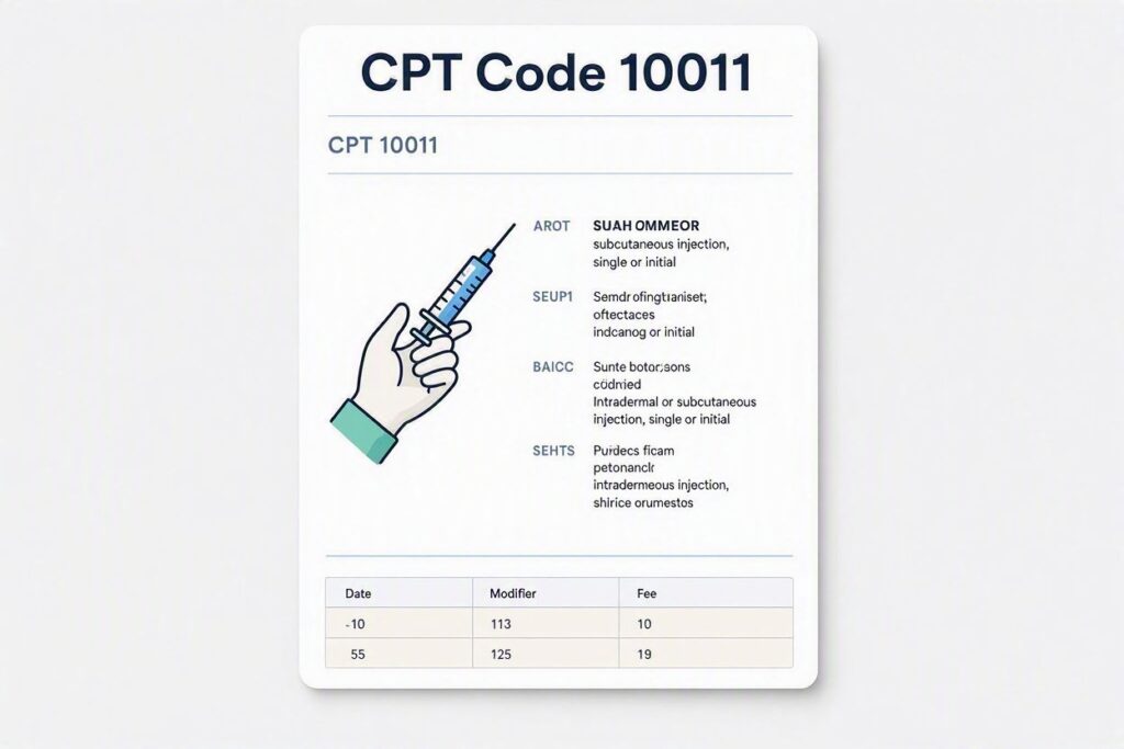 CPT Code 10011