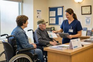 Can A Handicapped Veteran’S Wife Receive Dental Care At A Reduced Cost?
