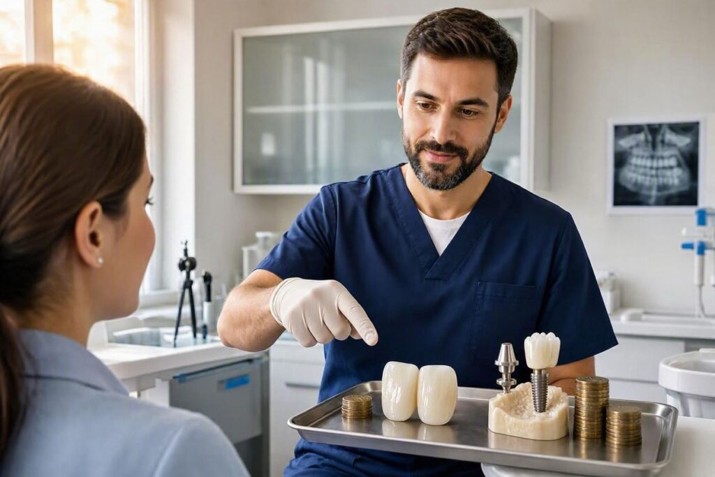 Do Veneers Cost Less Than Dental Implants?
