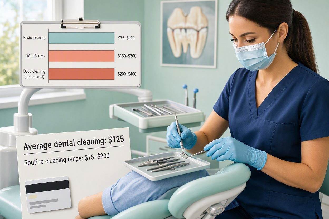 How Much Does A Dental Cleaning Typically Cost?