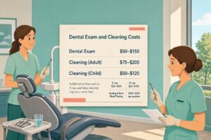 How Much Does A Dental Examination And Cleaning Cost?