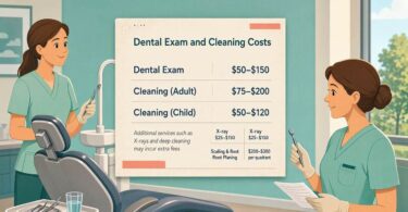 How Much Does A Dental Examination And Cleaning Cost?