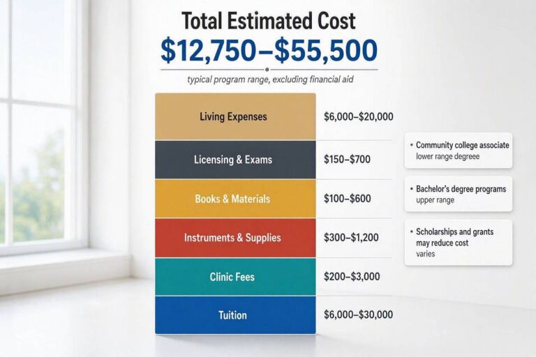 How Much Does Dental Hygienist Education Cost In Total