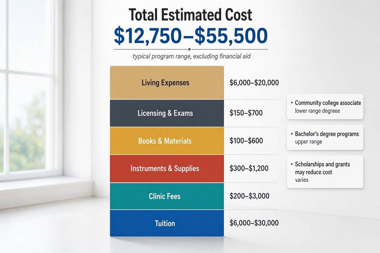 How Much Does Dental Hygienist Education Cost In Total
