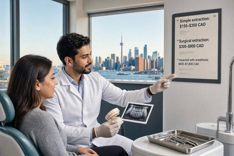 How Much Does Wisdom Tooth Extraction Cost In Toronto?