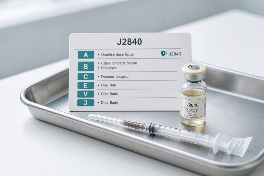 HCPCS Code J2840